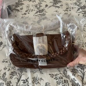 Stoney Clover Lane Belted Shoulder Bag New Tags Attached